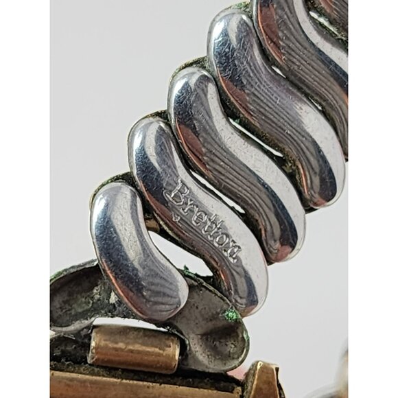 Vintage Bulova Mens Watch With Metal Bretton Expansion Band "Does Not Work"‎ - Picture 5 of 8